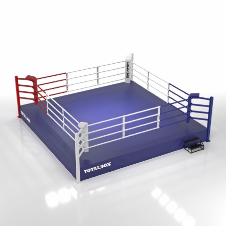 Купить Ринг боксерский Totalbox на помосте 0,5 м, 5х5м, 4х4м в Белгороде 