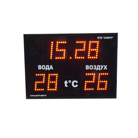 Купить Часы-термометр СТ1.13-2t для бассейна в Белгороде 