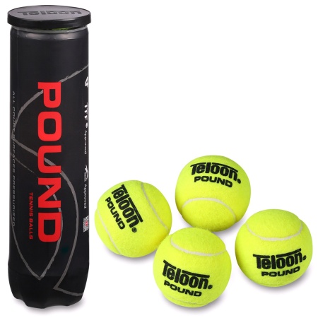 Купить Мяч для большого тенниса Teloon 828Т Р4  (4 шт) в Белгороде 