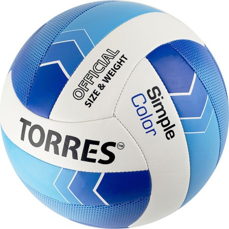 Купить Мяч волейбольный Torres Simple Color любительский р.5 в Белгороде 